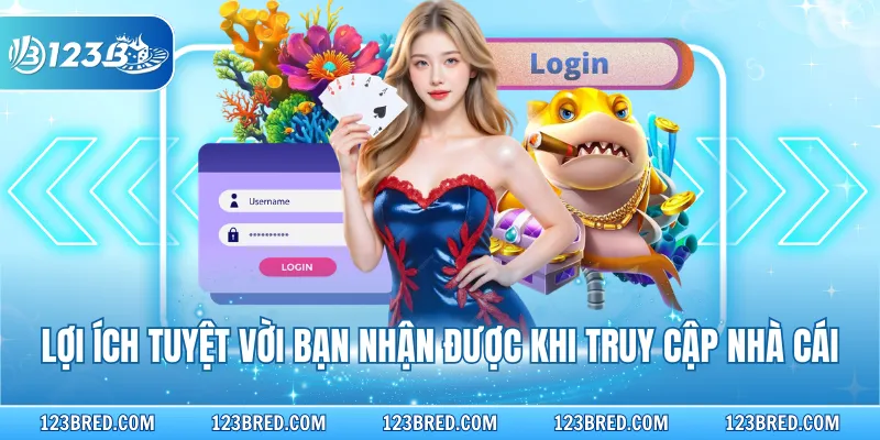 Đăng Nhập 123B - Nhận Ưu Đãi Khủng Khi Làm Hội Viên Nhà Cái 3 Lợi ích tuyệt vời bạn nhận được khi truy cập nhà cái